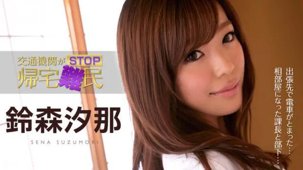 鈴森汐那：交通機関がSTOP!帰宅難民! ～美人OLが上司の愛撫を受け入れる～