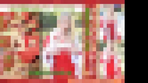 マジソン・フォックス：金髪ノーパンサンタがやって来た!日本男児におもちゃで電マで責められる!